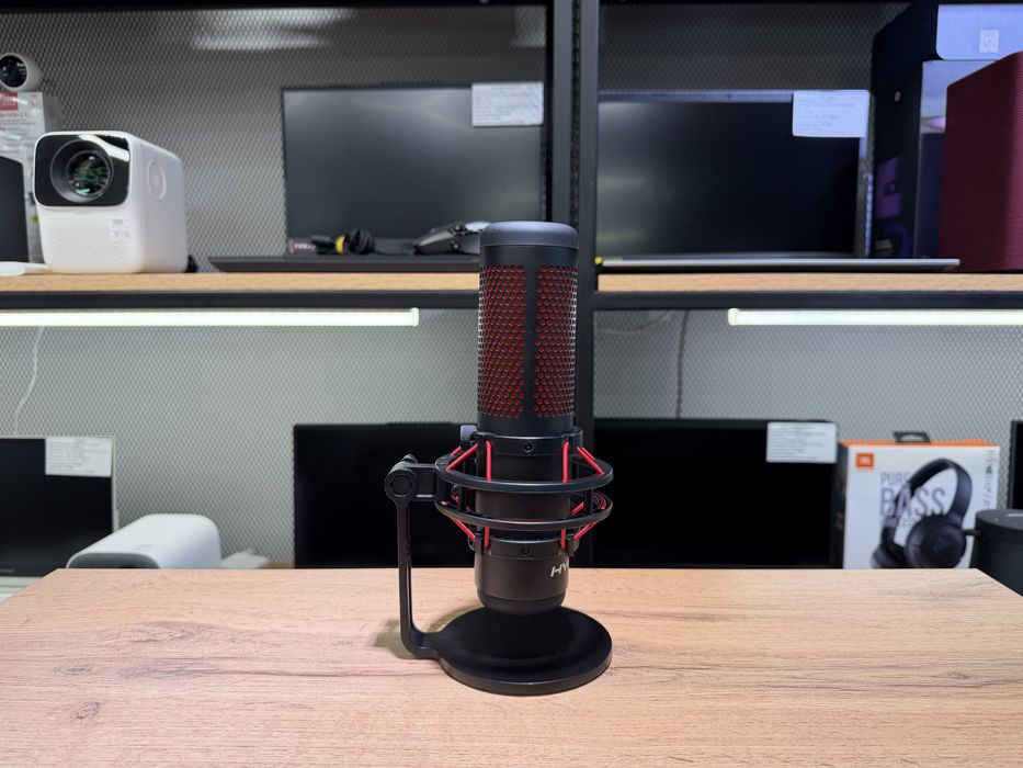 Микрофон HyperX QuadCast, конденсаторный, 1987/А10