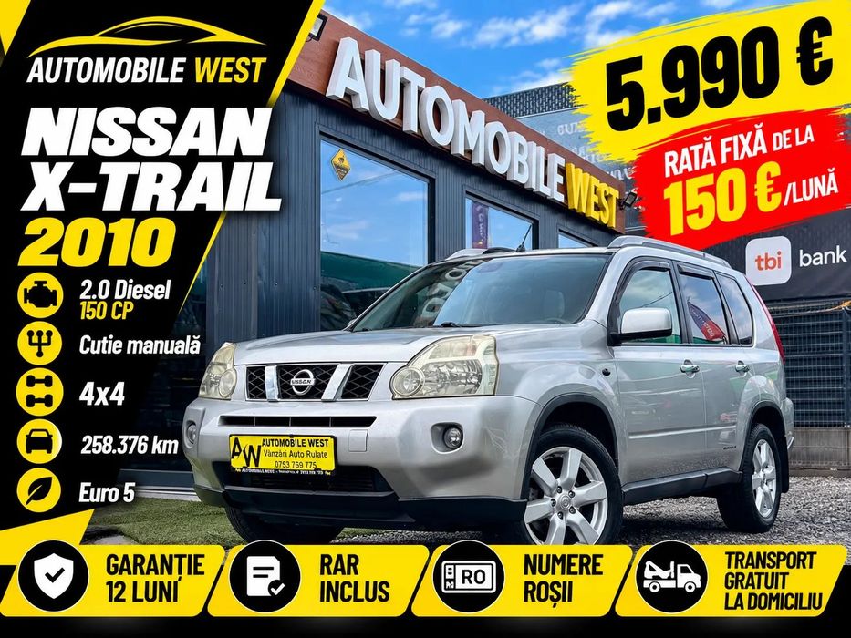 Nissan X-Trail 2010 diesel, 6.455 € — imagine 1