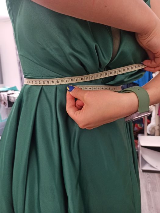 Rochie ocazii S verde smarald