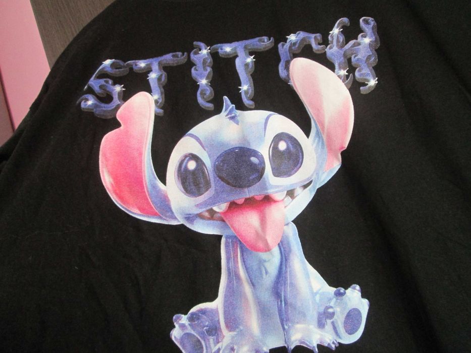 tricou negru Stitch S/M