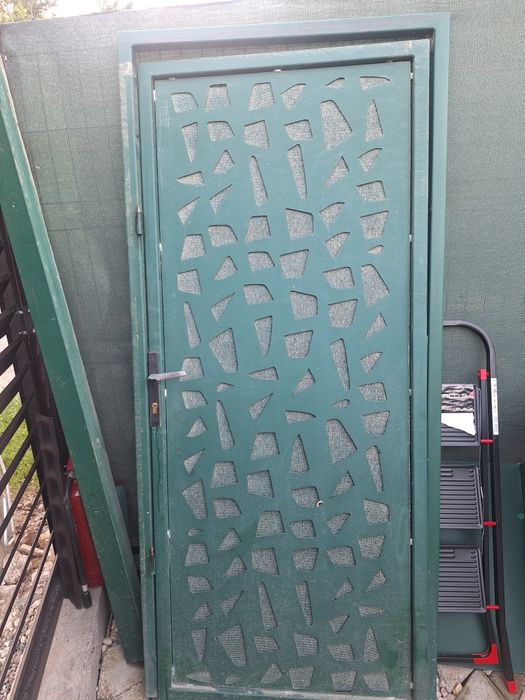 Vind poarta pietonala 1000 x2000 vopsita electrostatic