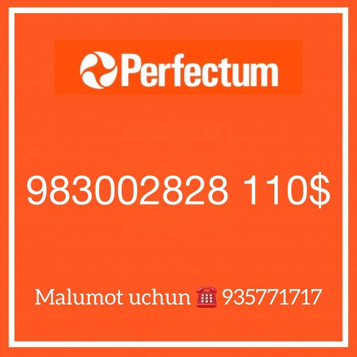 Perfectum chiroyli nomer