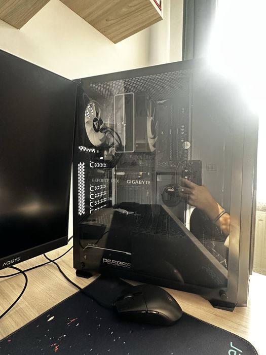 Pc gaming zmeu  nou ,ryzen 5 rgb