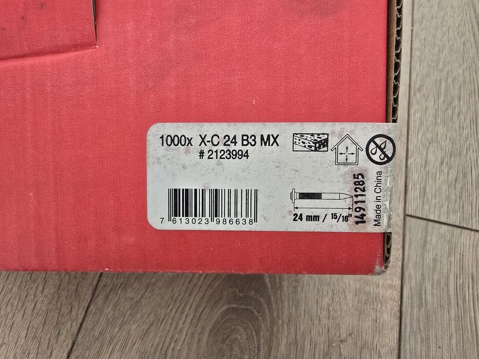 X-C B3 MX пирони за бетон Hilti