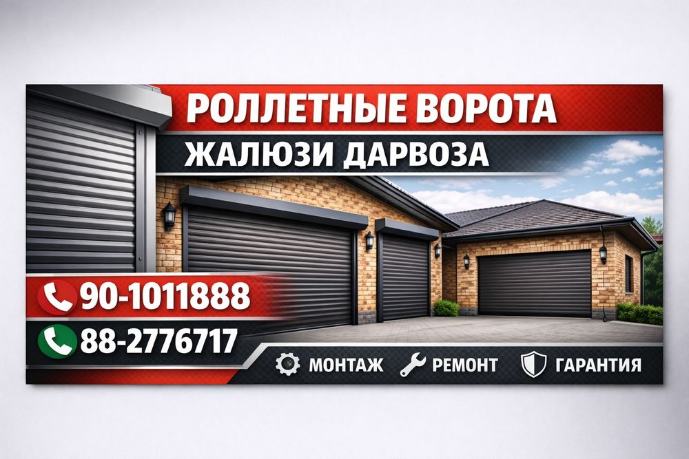 Рольставни ворота