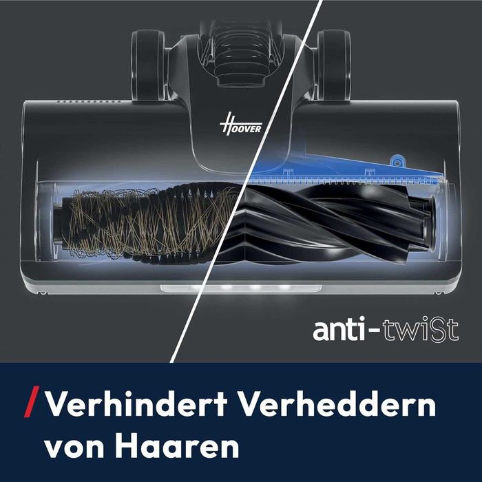 Безжична прахосмукачка Hoover HF1 Plus с XL контейнер и LED светлина