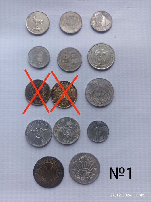 Монеты разных стран мира