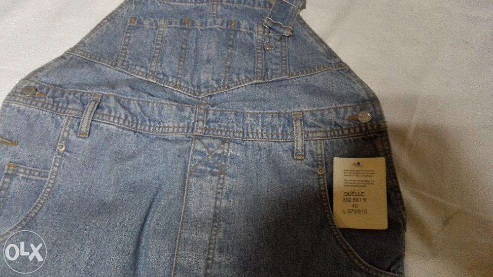Salopeta jeans gravide Quelle marimea 40