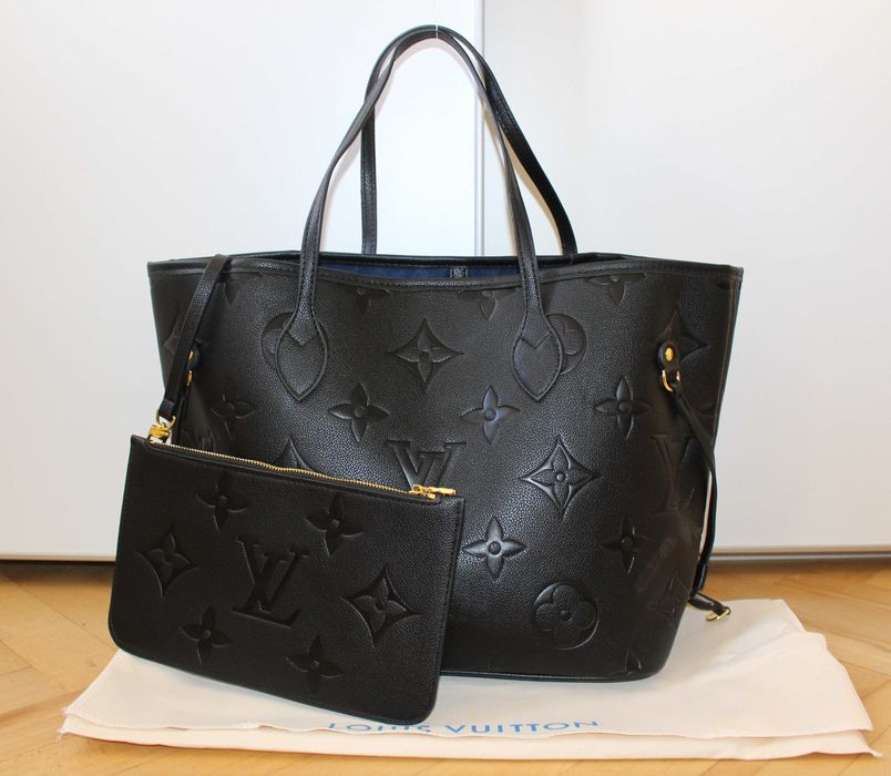 Дамска чанта Louis Vuitton Neverfull Empreinte