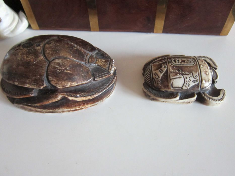 cadou rar Scarabeu Beetles  Egipt 1980