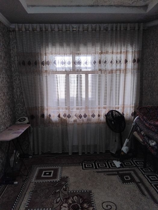 Карниз и тюль за 200