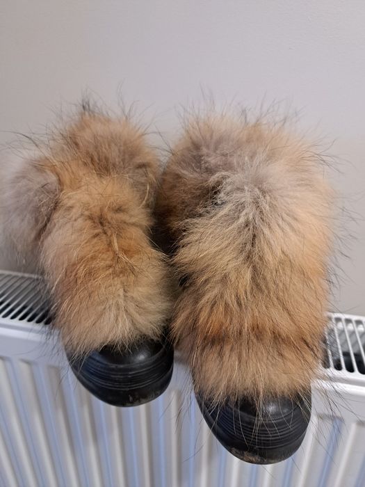 Дамски кецове (обувки) с естествен косъм