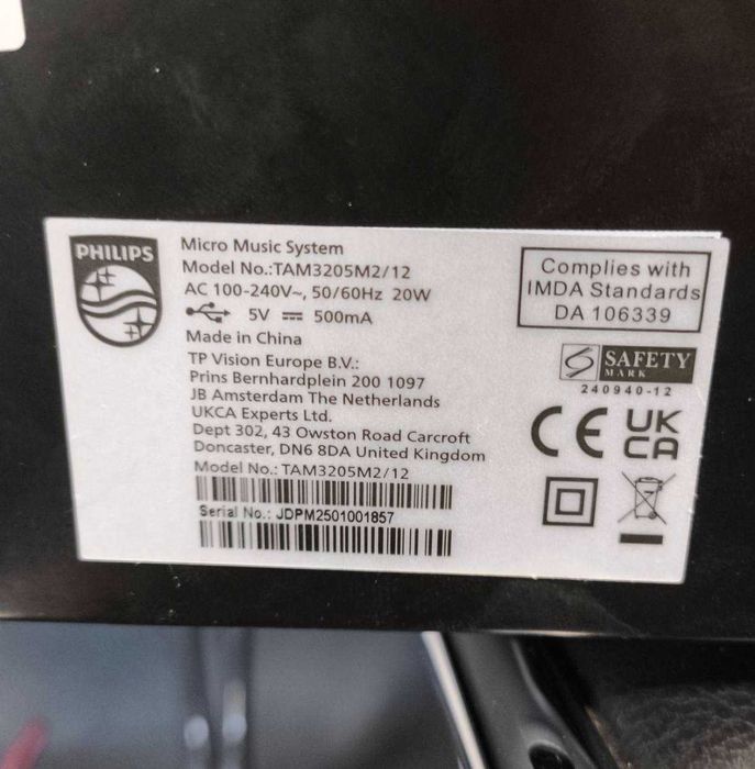 Аудио микросистема Philips TAM3205M2/12