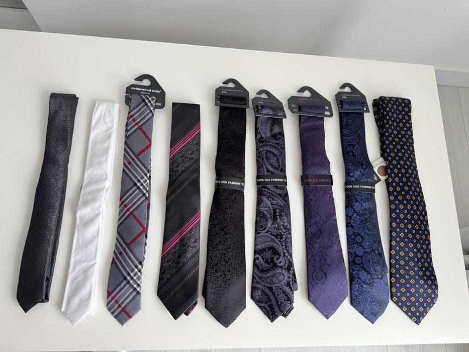 Cravata casual si slim cravate multiple branduri