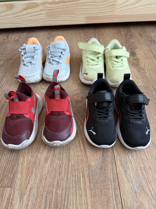 Маратонки Puma и Nike за момче, размер 21