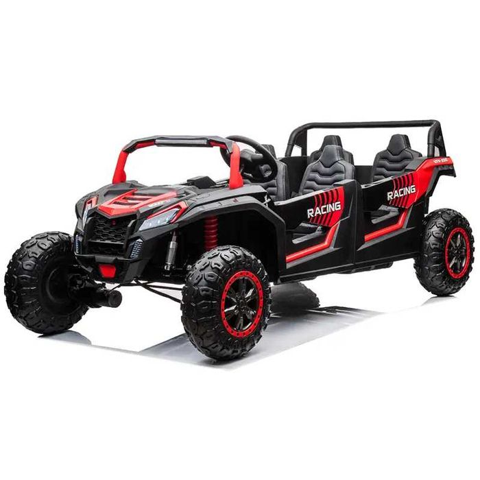 UTV electric pentru 4 copii Kinderauto BJY033 4x 150W, 24V 14Ah #RED