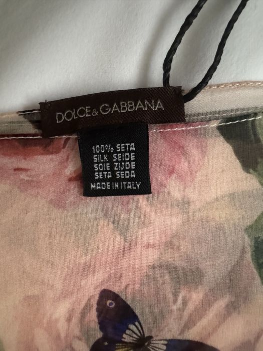 Dolce&Gabbana esarfa din 100% matase naturala