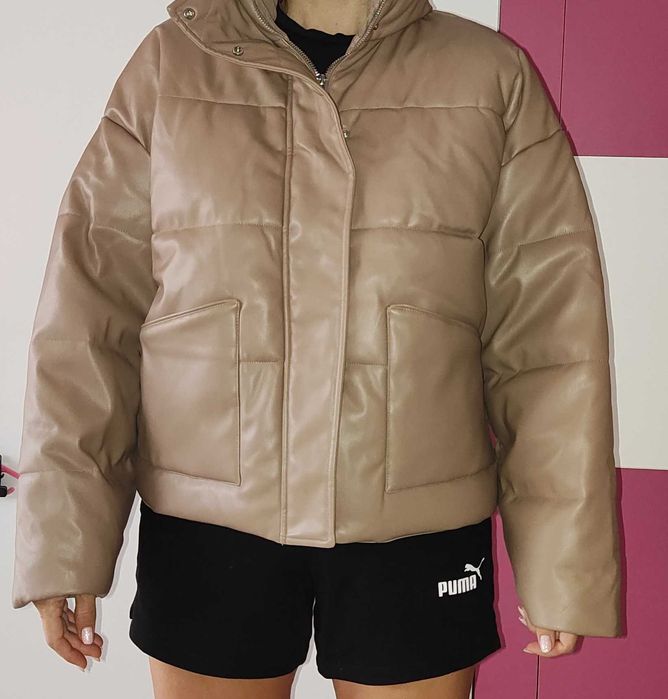 Geaca imitație piele River Island
