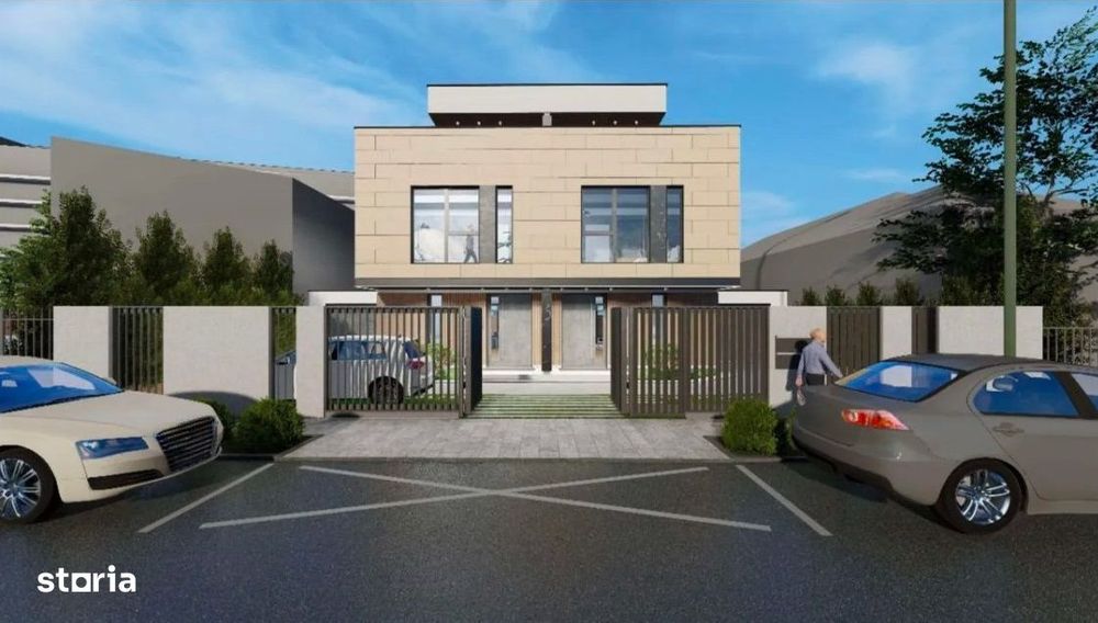 Casa de lux S+P+E+ER, teren 305 mp, zona de case, in Gheorgheni