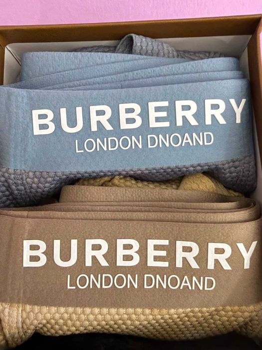 Boxeri Burberry multicolor marimea XXL