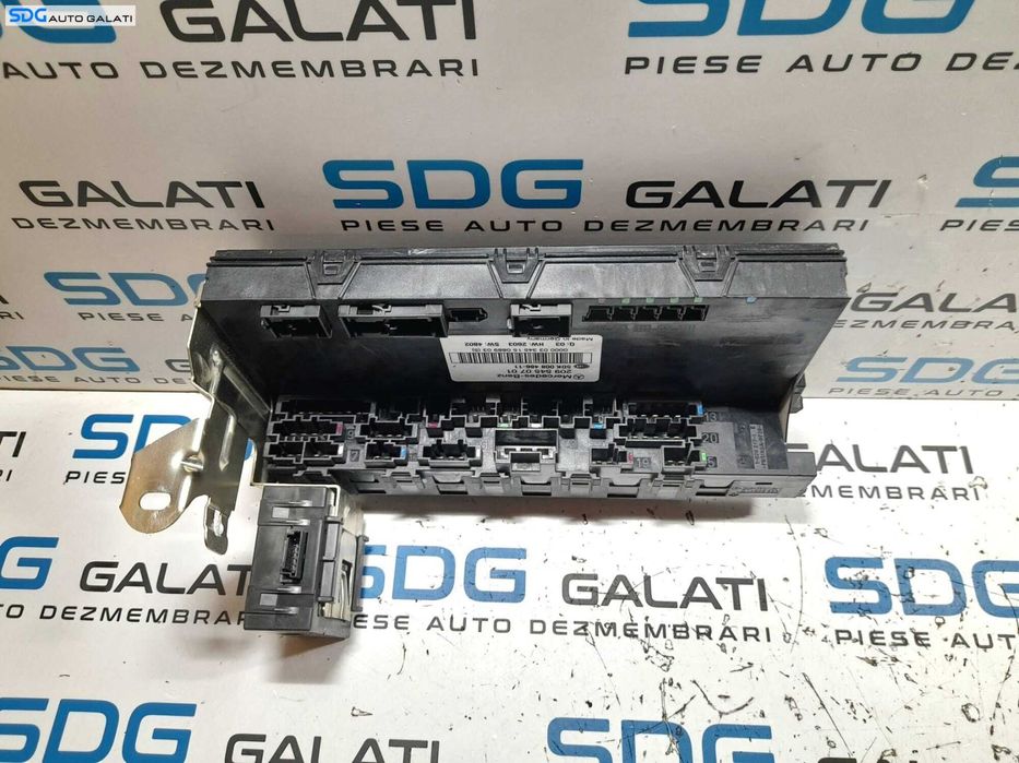 SAM Unitate Modul Calculator Control Confort Tablou Panou Sigurante Relee Mercedes CLK W209 2.2 CDI 2001 - 2009 Cod 2095450701 5DK008486-11 [N0343]