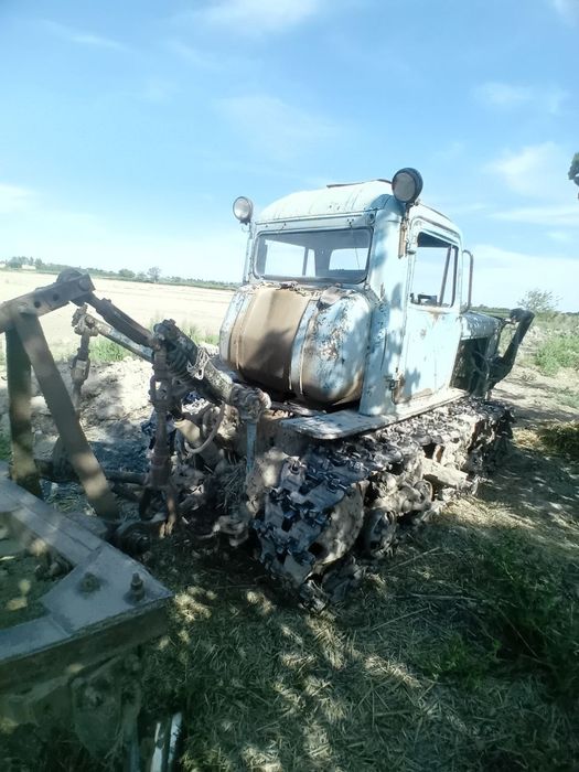 Казахстон дт75 булдозер