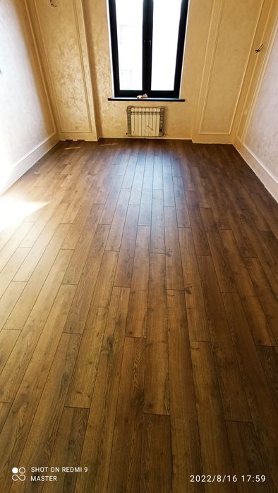 Укладка ламината. Профессионально.