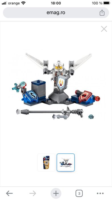 Lego NEXO Knights 70337 70318 Lego STAR WARS 75297 75263