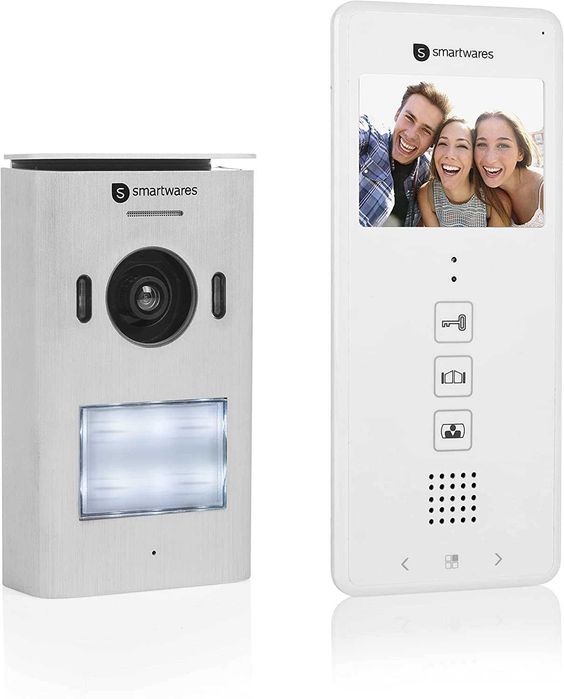 Interfon video profesional 1 2 sau 3 locuinte, usa si poarta. Calitate