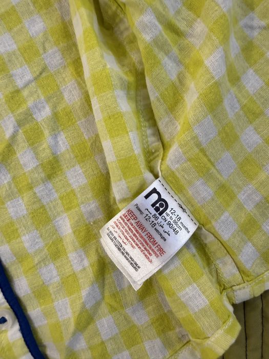 Рубашка Mothercare для мальчика 12–18 мес