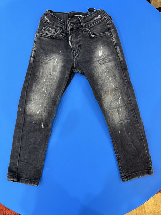 Blugi tommy / disquared / cu rupturi baieti 3/4 ani