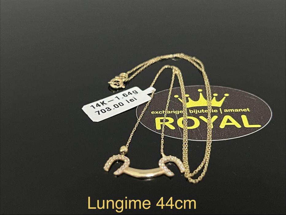 Bijuteria Royal CB: Lantisor dama aur 14k 1,64gr