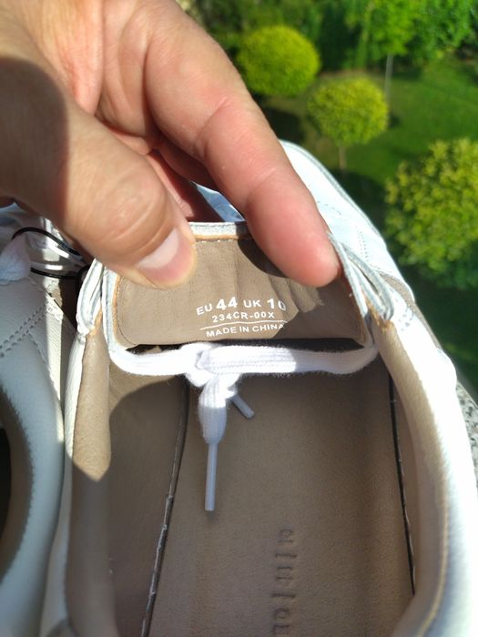 Мъжки кеди, естествена кожа