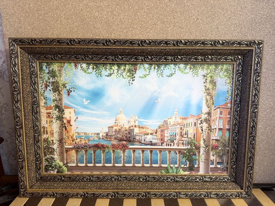 Продам картину с багетом