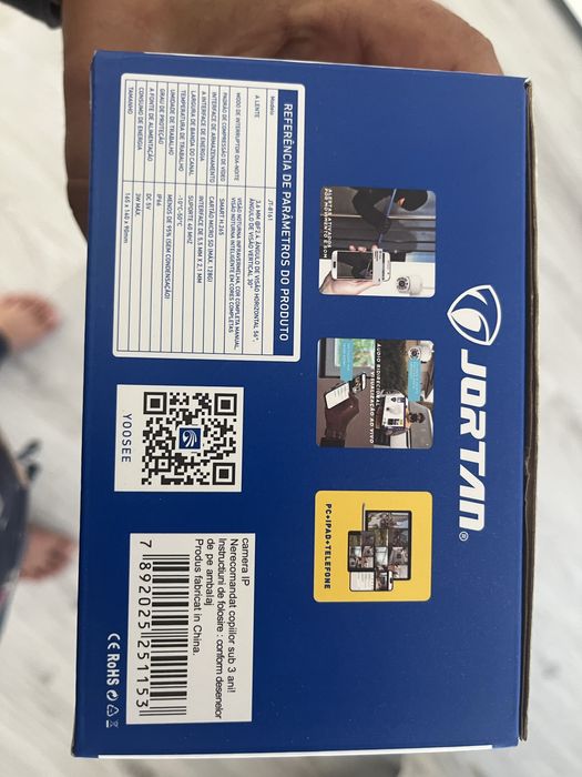 Camera De Supraveghere Wifi Full Hd 1080P Night Vision 360 Cadou Card