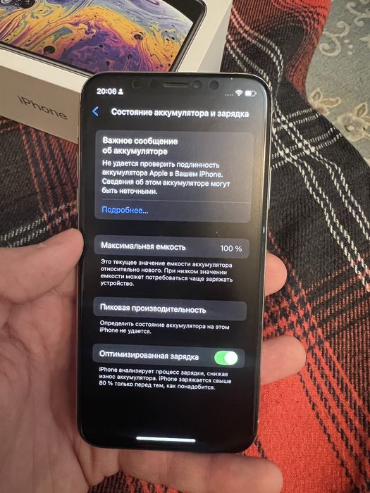 Айфон xs 64гб цвет белый