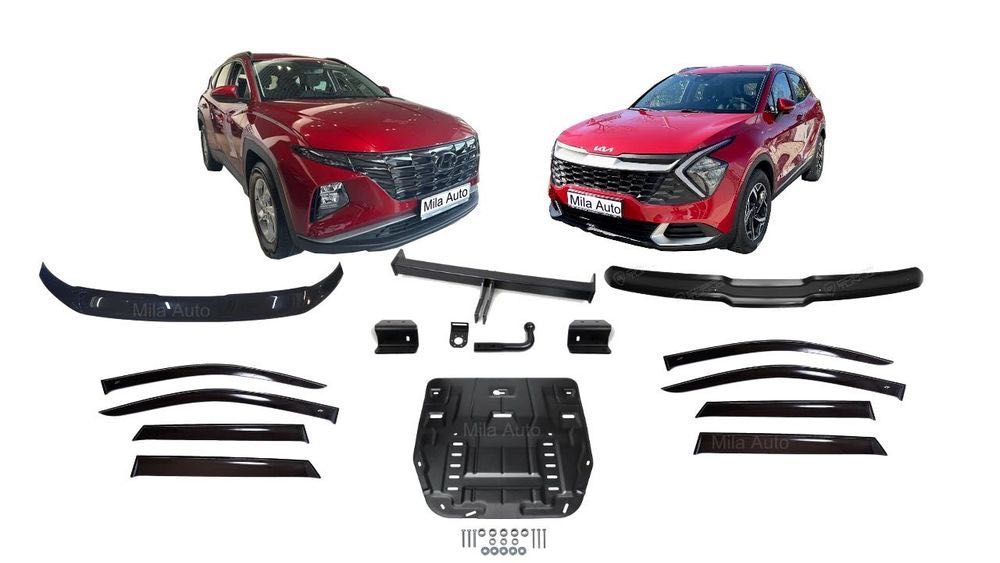 Дефлекторы капота окон для Hyundai Tucson Kia Sportage