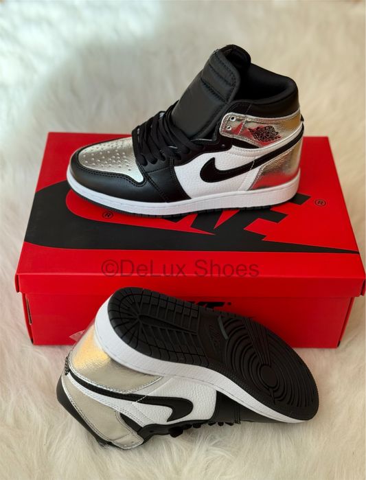 Air Jordan 1 Retro High Silver Toe Full Box Verificare Colet 36-45