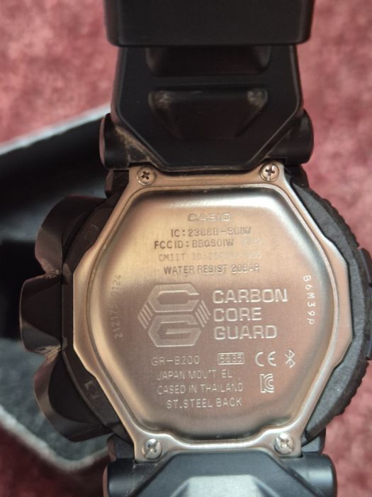 Casio G-Shock Gravitymaster GR-B200-1B – Ca nou (Purtat ocazional / Colecție personală)
