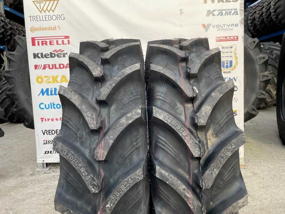 Anvelope noi radiale 320/85R24 pentru tractor fata marca OZKA