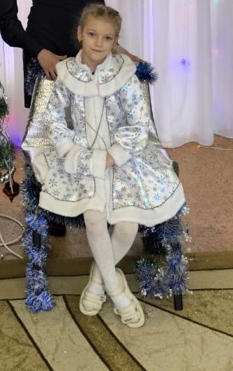 Платье снегурочки