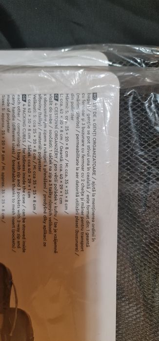 Set de 4 Genți Organizatoare