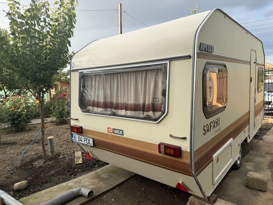 Rulotă WILK Safari 410 înmatriculată – cort impecabil + generator inclus