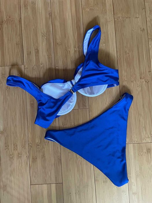 Costum de baie albastru Shein, NOU cu eticheta