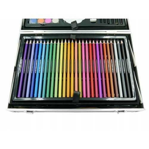 Рисувателен комплект 145 части в куфарче