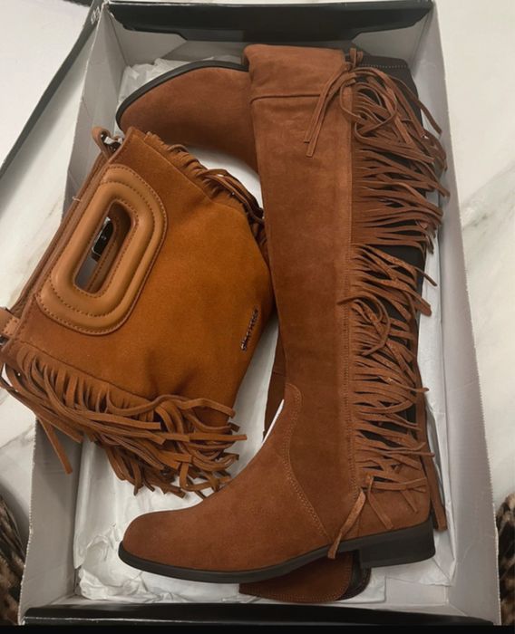 Cizme enzo bertini si geanta gino rossi