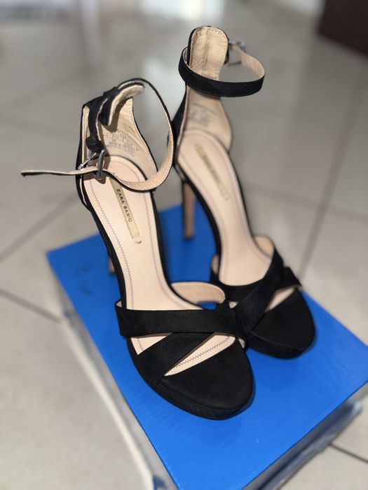 Sandale cu toc 12 cm Zara