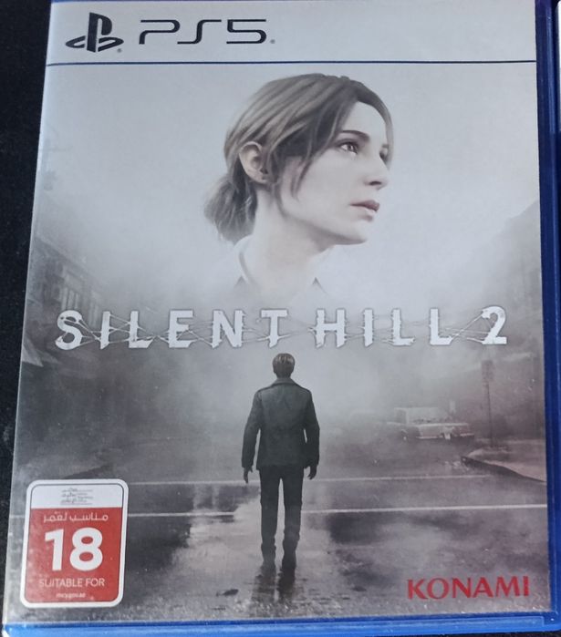 Игры на PS 5. Две игры на PS5 Silent hill 2 и Hogwarts Legasy.