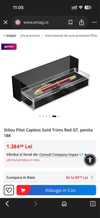 Stilou Pilot Capless