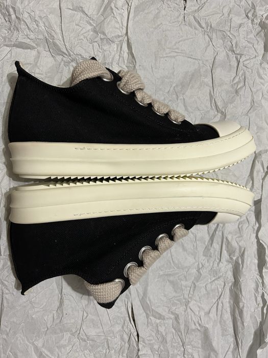 Adidasi Rick Owens Ramones Low Jumbo Laces